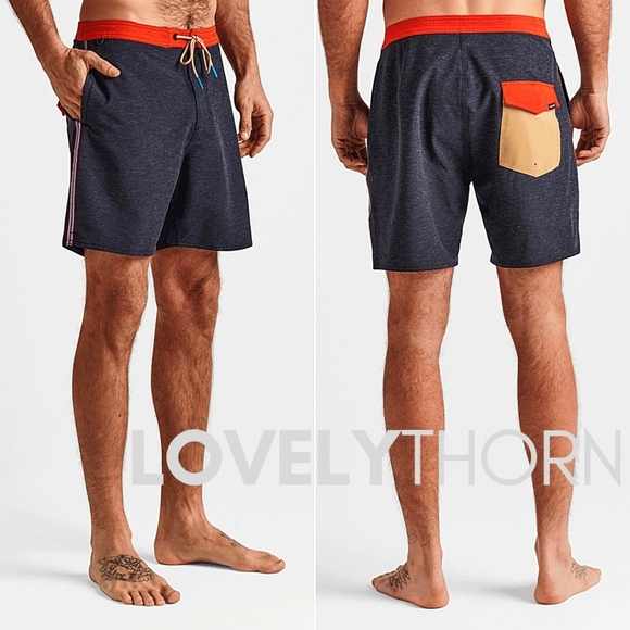 Roark Other - ROARK // ltd ed hinano beer collab chiller series 17" 4-way stretch board shorts